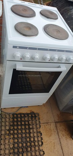 Electra white electric cooker - electric,