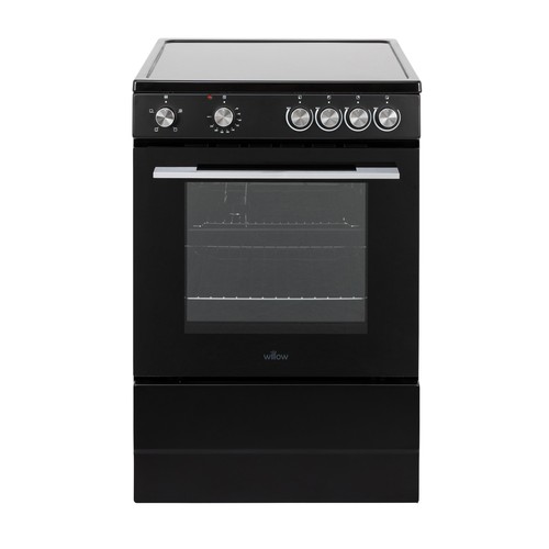 Cooker black electric - cooker, 60cm
